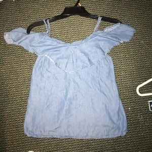 off the shoulder tank